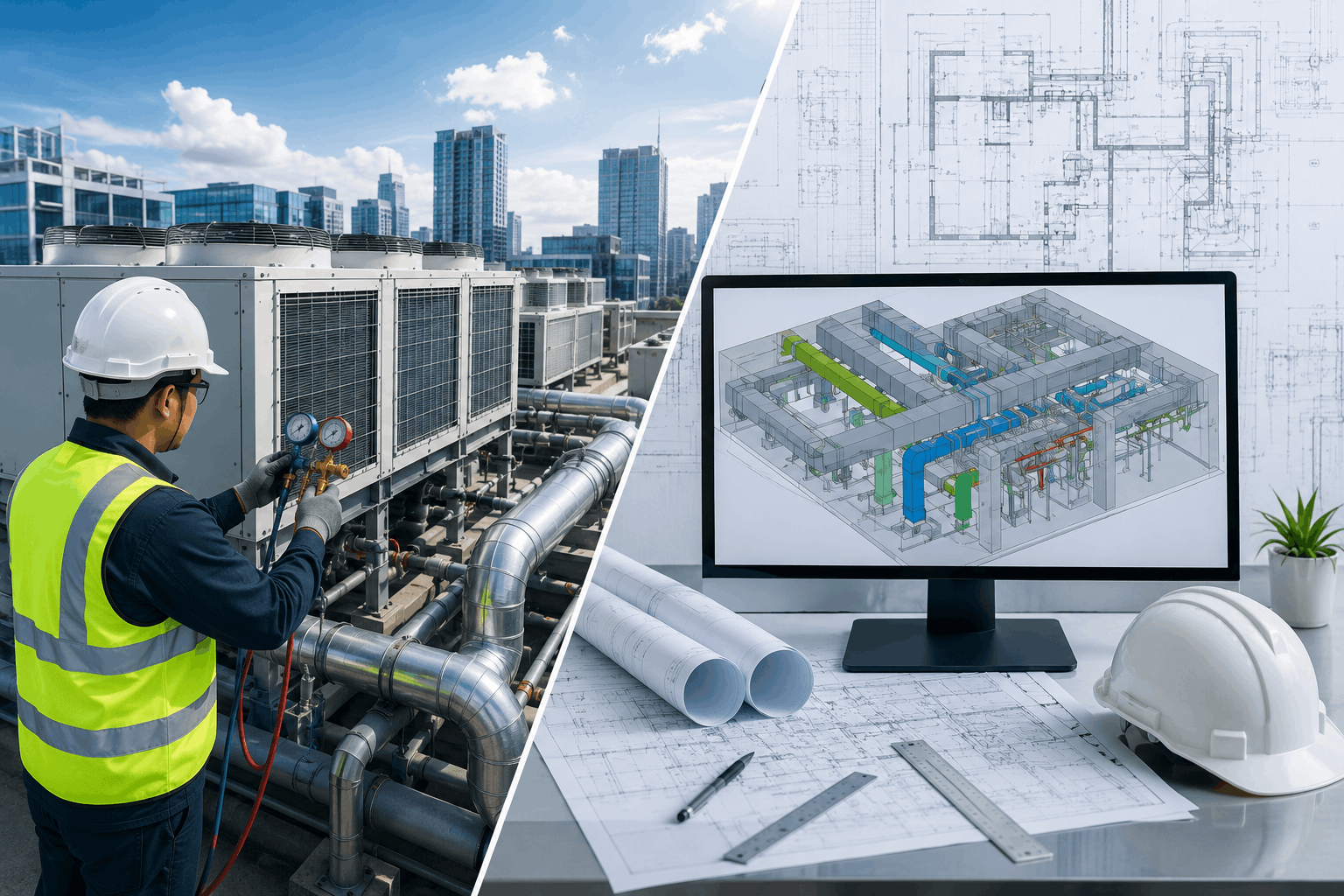 HVAC contractor vs consultant